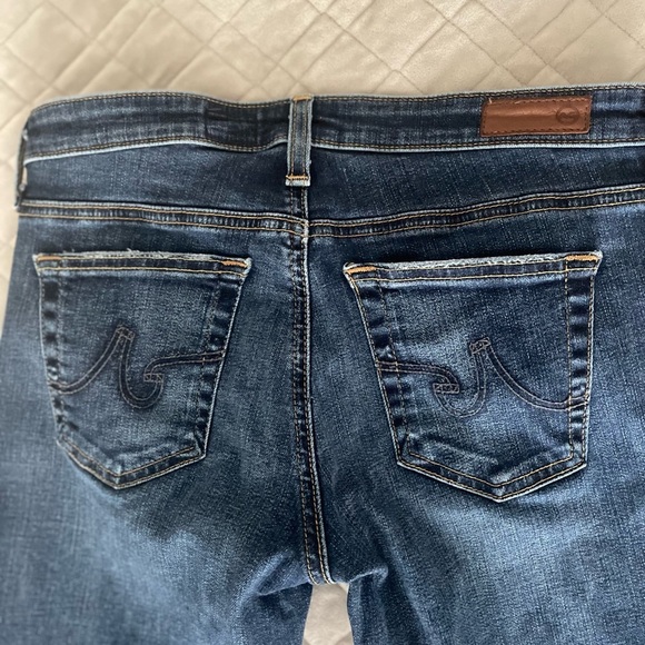 AG Adriano Goldschmied The Stevie Roll Up Slim Straight Jeans Size 27 - Picture 5 of 12